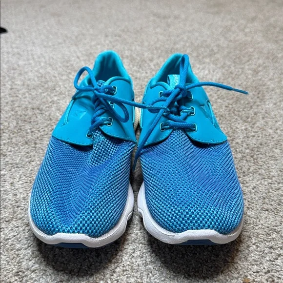Sperry | 7 Seas 3-eye Boat Shoe in Turquoise Size 8 - Picture 3 of 12